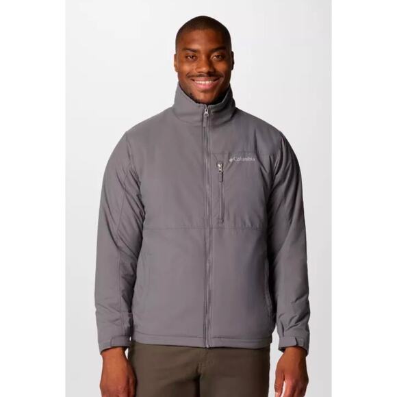 Columbia Men's Northern Utilizer™ II Jacket Gray size XXL Full Zip Fleece Lined